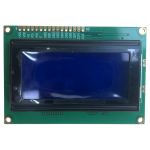 Ecran LCD 16x4, blue background