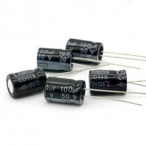 Condensateur Radial 100 uF 50V