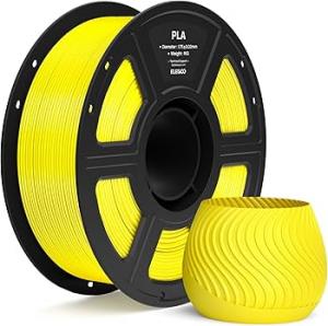 1kg PLA 1.75mm 3D printer filament, Yellow