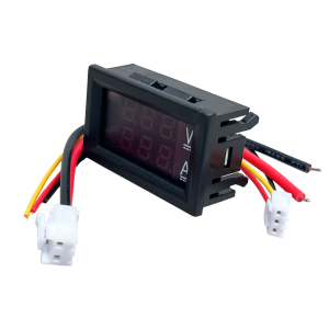 Voltmètre et ampèremètre DC 100V 10A