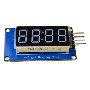 Afficheur d'heure à 4 chiffres