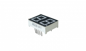 Afficheur 7 segments 2 chiffres anode-commun