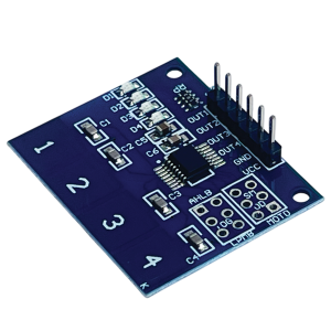 Capteur tactile numérique 4 canaux TTP224