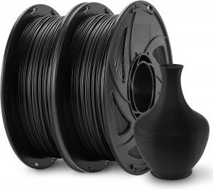 1kg PETG 1.75mm 3D printer filament, Black