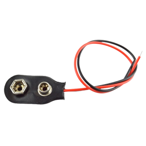 Connecteur pile 9v sans port Jack