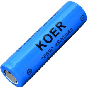 Batterie KOER 18650 3.7V 4800mAh